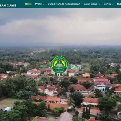 Website MAN 1 Darussalam Ciamis