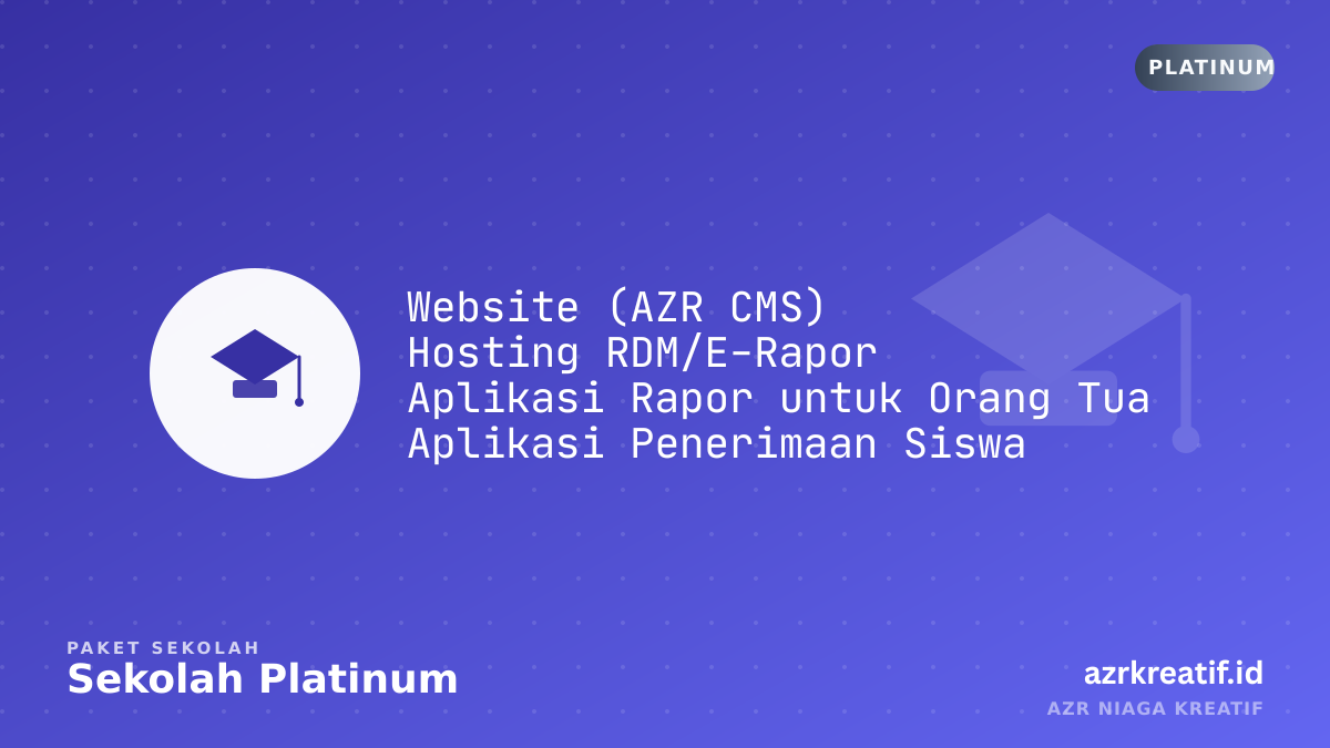 Paket Sekolah Platinum