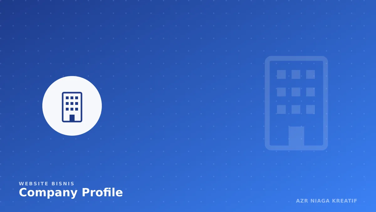 Company Profile Website